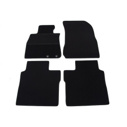 Alfombrillas textiles negras para coche NISSAN NOTE (2013-...) ELEGANT