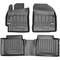 Car rubber floor mats black TOYOTA COROLLA (2013-2019) 3D FROGUM