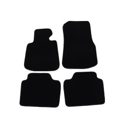 Alfombrillas textiles para coche negras BMW 4 F32 (2013-...) LUXUS