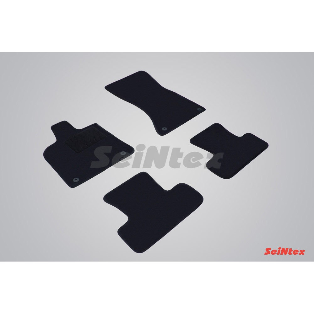 Car textile mats black SEINTEX *TFT* AUDI Q5 (2008-2016)