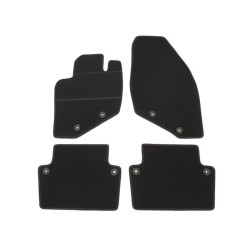 Alfombrillas textiles negras para coche VOLVO S80 (1998-2005) ELEGANT