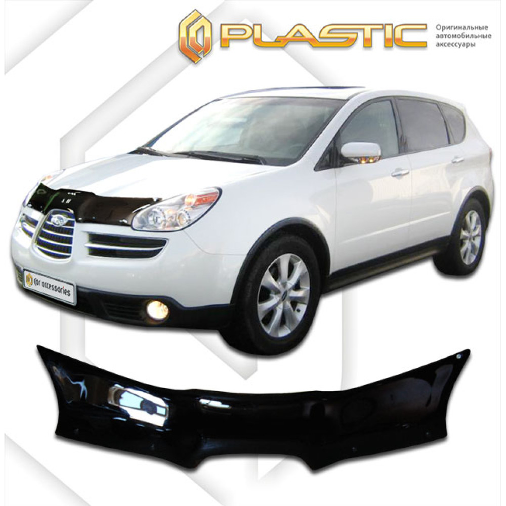 Hood guard black SUBARU TRIBECA (2005-2009) CA-PLASTIC