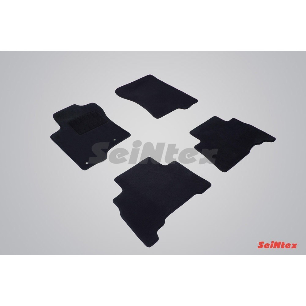 Car textile mats black SEINTEX *TFT* TOYOTA LAND CRUISER 150 (2009-2013)
