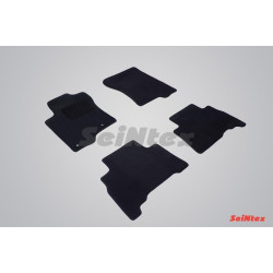 Alfombrillas textiles para coche negras SEINTEX *TFT* TOYOTA LAND CRUISER 150 (2009-2013)