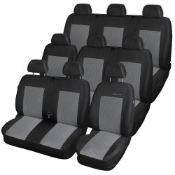Car custom seat covers *ELEGANCE* FORD TRANSIT CUSTOM (9s.)(2012-...)