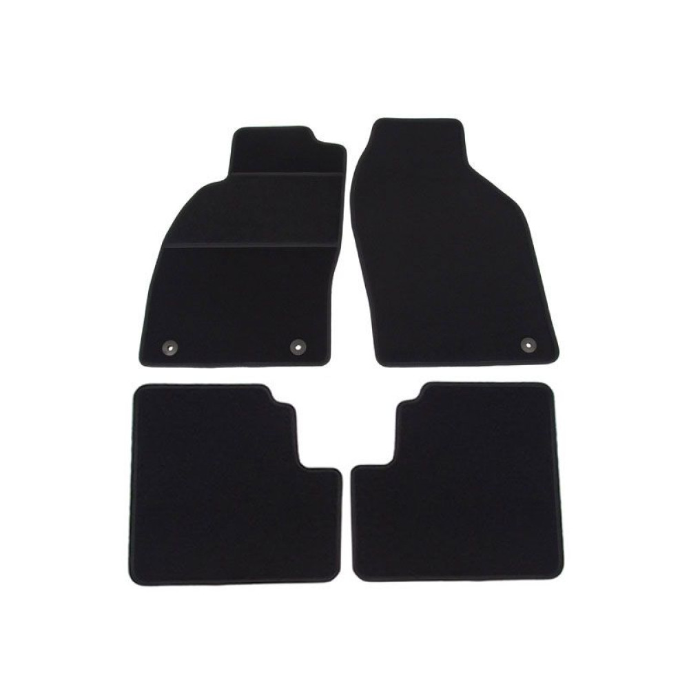 Car textile mats black SAAB 9-3 CABRIO (1998-2003) ELEGANT