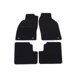 Alfombrillas textiles negras para coche SAAB 9-3 CABRIO (1998-2003) ELEGANT