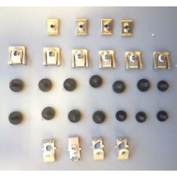 Under engine cover set of fixators AUDI A4 (2008-2015) RX90238