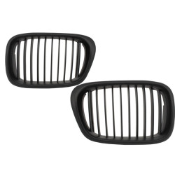 Parrillas delanteras negras mate BMW 5 E39 Negro Mate (1997-2004)