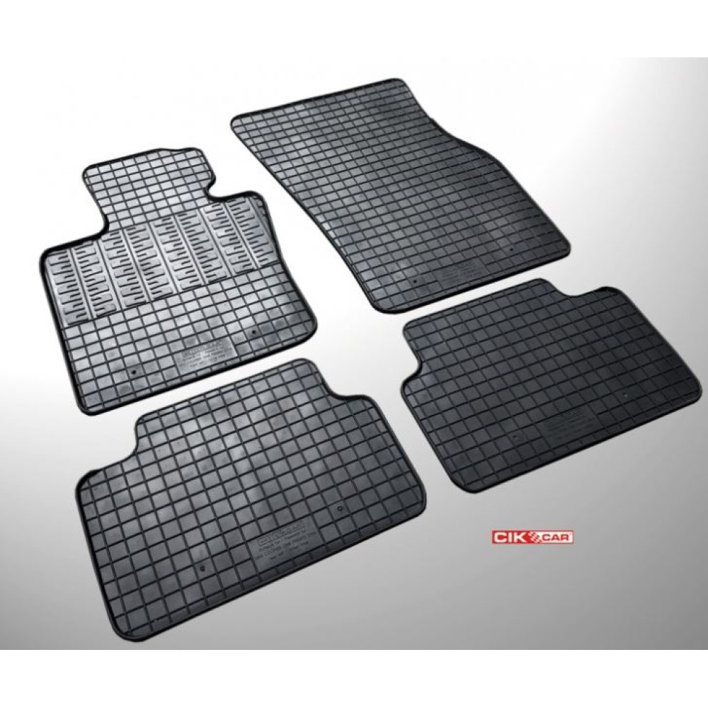 Car rubber floor mats black MINI COOPER F55 (5d.)(2014-...) C-CAR