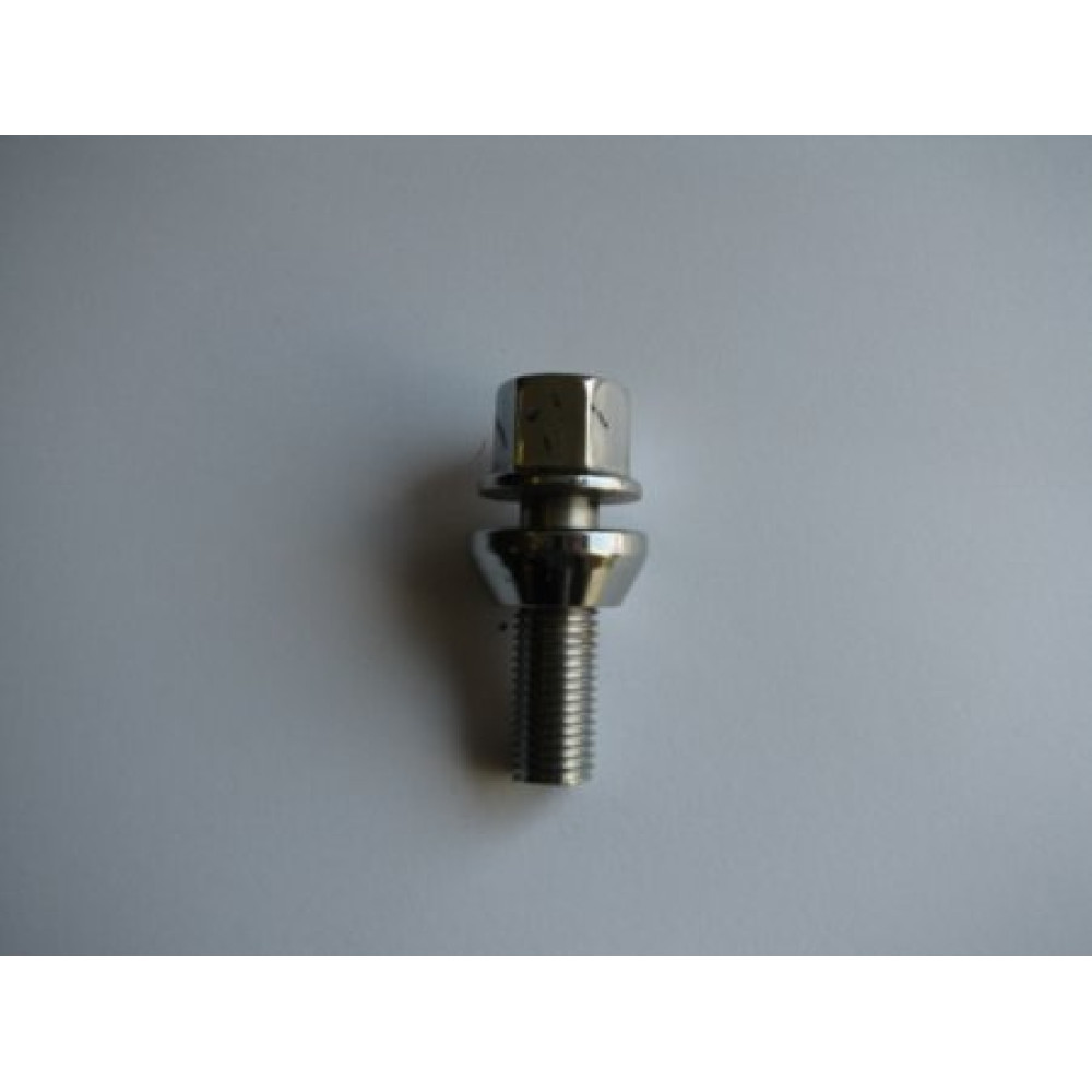 Wheel bolt with moving PCD 12x1.25x25mm
