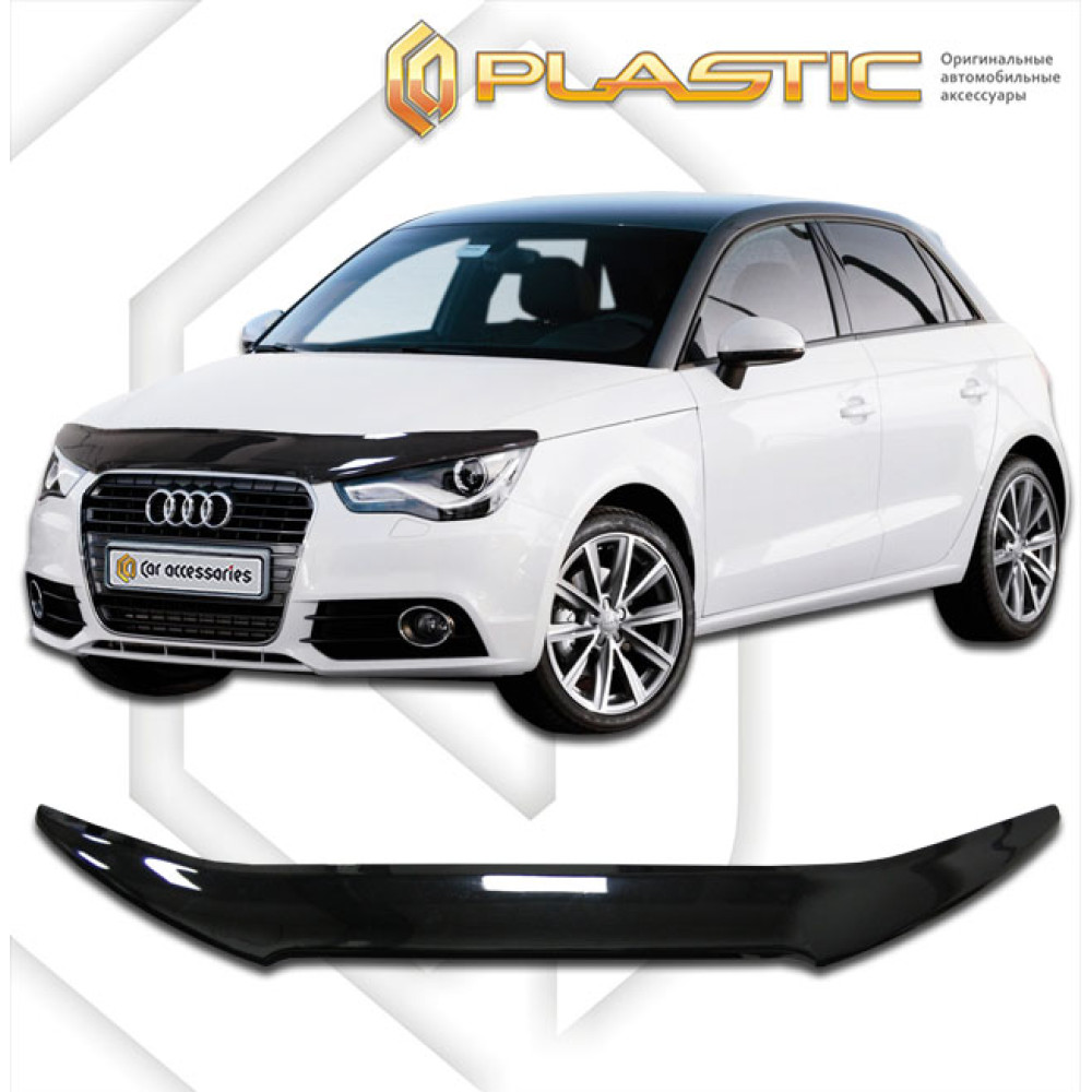 Hood deflector AUDI A1 (2010-...) CA-PLASTIC