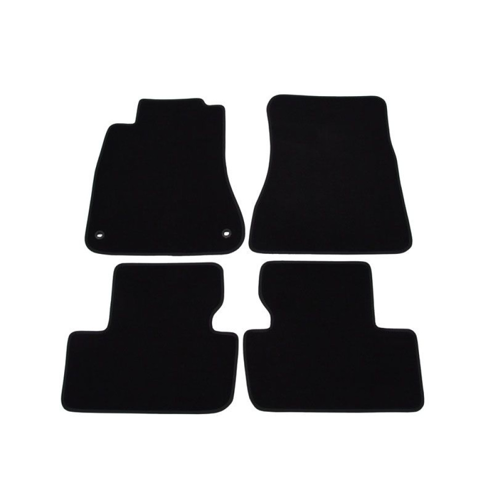 Car textile mats black LEXUS IS  (2005-2013) LUXE