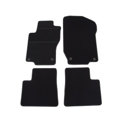 Alfombrillas textiles negras para coche MB Clase ML W164 (2005-2012) ELEGANT