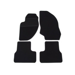 Alfombrillas textiles negras para coche ALFA ROMEO 166 (1998-2007) ELEGANT