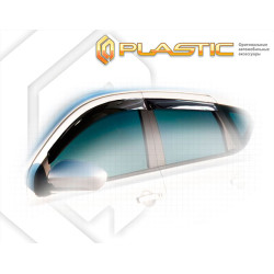 Window deflectors NISSAN QASHQAI+2 (2008-...) CA-PLASTIC