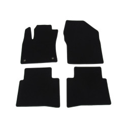 Alfombrillas textiles negras para coche TOYOTA PRIUS (2016-...) LUXUS