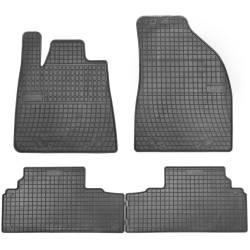 Car rubber floor mats black LEXUS RX (2009-2015) NEGRO
