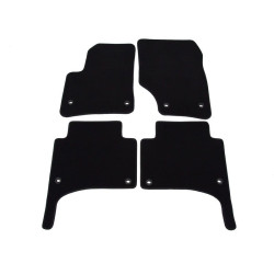 Alfombrillas textiles para coche negras PORSCHE CAYENNE (2002-2010) LUXUS