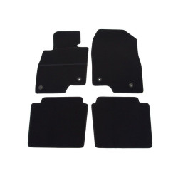 Alfombrillas textiles negras para coche MAZDA 6 SEDAN (2012-...) ELEGANT