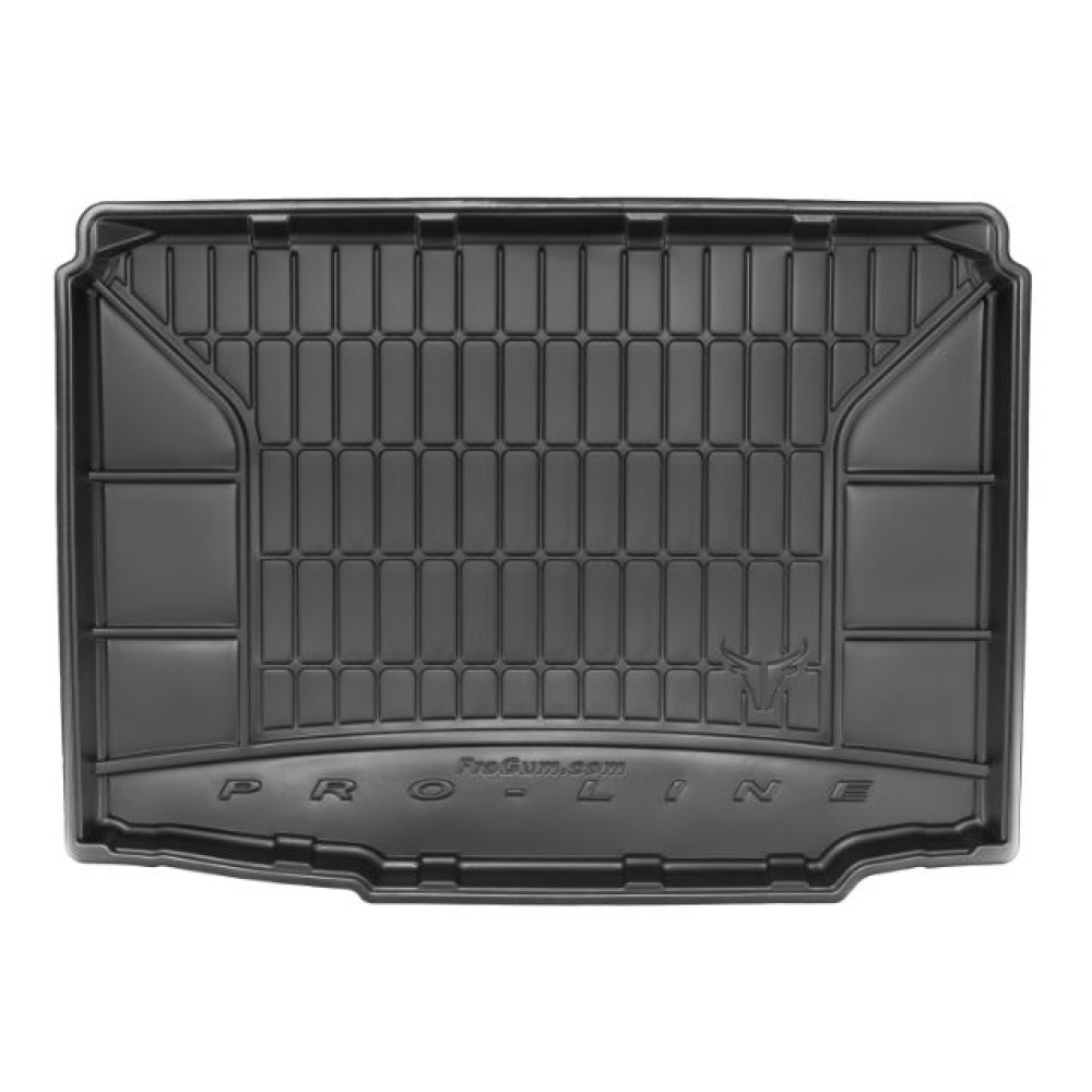 Car rubber trunk mat SKODA FABIA II HB (2007-2014) FROGUM