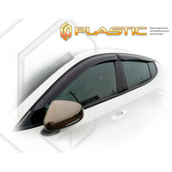 Window deflectors  KIA STINGER (2017-...) CA-PLASTIC