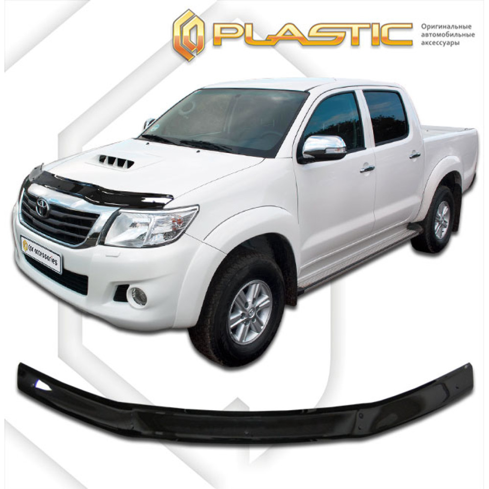 Hood deflector TOYOTA HILUX (2011-2015) CA-PLASTIC