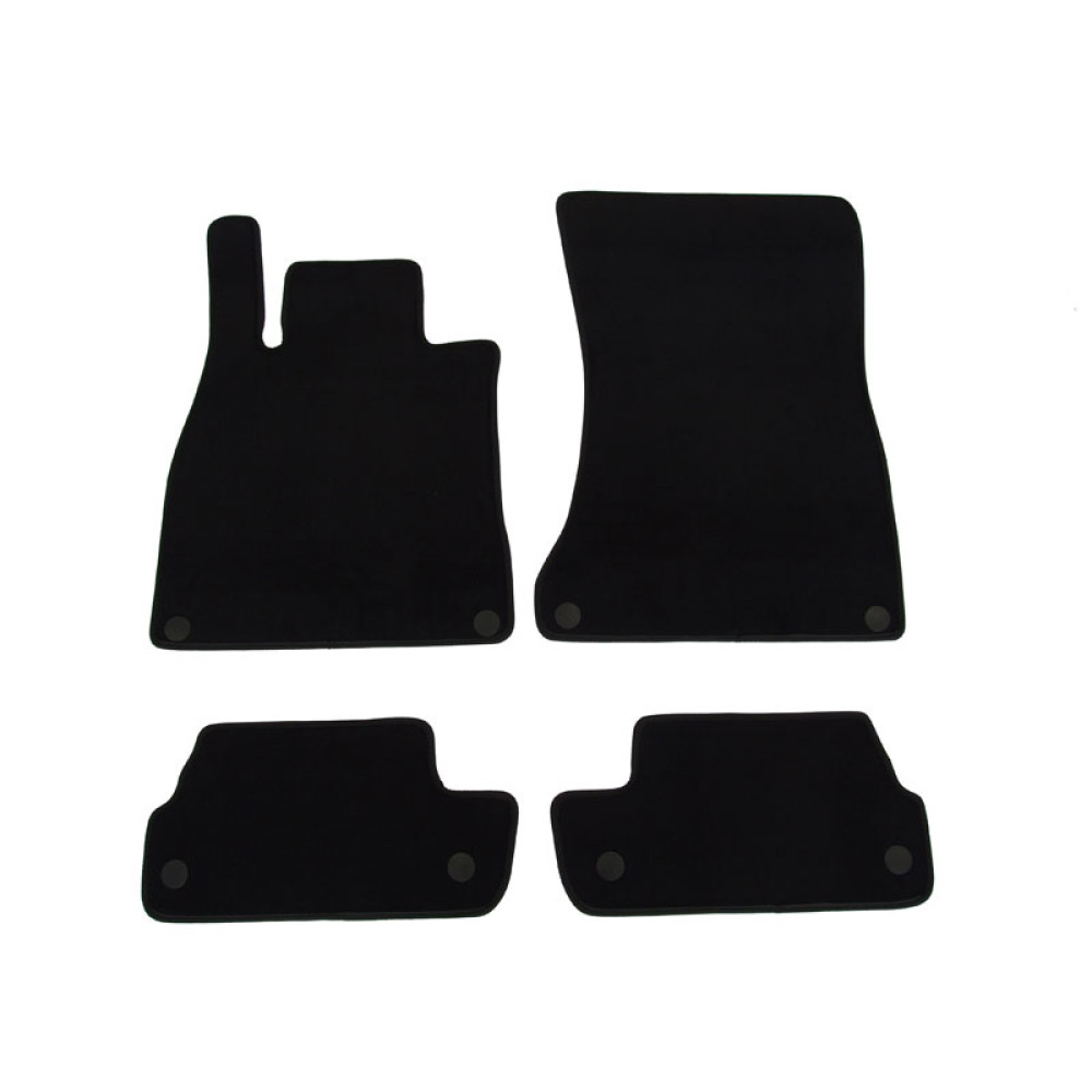 Car textile mats black MB S-class Coupe C217 (2014-...) LUXUS