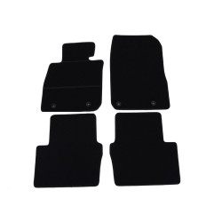Alfombrillas textiles negras para coche MAZDA CX-3 (2015-...) ELEGANT