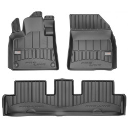 Alfombrillas de goma negras para coche CITROEN C4 PICASSO/Grand Picasso II (5s.) (2013-...) 3D FROGUM