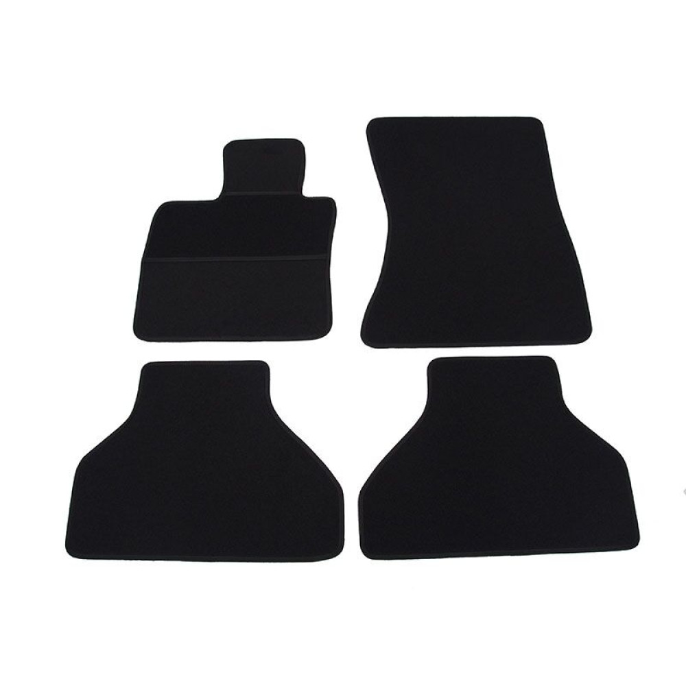 Car textile mats black BMW X5 E70 (2006-2013) ELEGANT