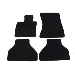 Alfombrillas textiles negras para coche BMW X5 E70 (2006-2013) ELEGANT