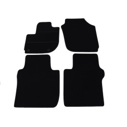 Alfombrillas textiles negras para coche VW POLO (2017-...) ELEGANT