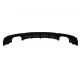 Rear bumper diffuser double black BMW 3 F30/F31 (2012-2018)