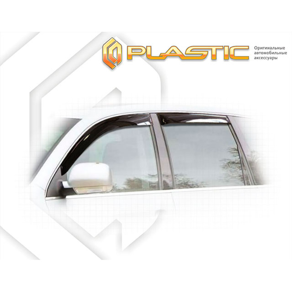 Window deflectors VOLKSWAGEN TOUAREG (2002-2010) CA-PLASTIC