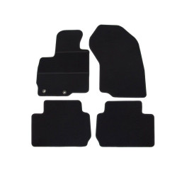 Alfombrillas textiles negras para coche MITSUBISHI OUTLANDER II (2007-2012) ECONOMIC (CR)