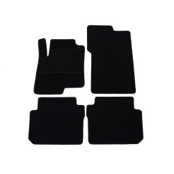 Alfombrillas textiles negras para coche SMART FORFOUR (2004-2006) ELEGANT