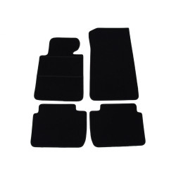 Alfombrillas textiles negras para coche BMW 1 F20/F21 (2011-...) ECONÓMICAS