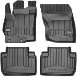 Alfombrillas de goma negras para coche MITSUBISHI OUTLANDER III (2013-...) 3D FROGUM