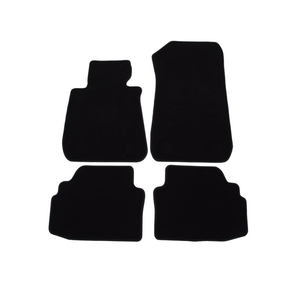 Car textile mats black BMW 3 E92 Coupe (2005-2013) LUXE