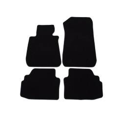 Car textile mats black BMW 3 E92 Coupe (2005-2013) LUXE