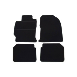 Car textile mats black TOYOTA PRIUS II (2004-2009) ELEGANT