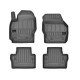 Alfombrillas de goma negras para coche VOLVO XC70 (2007-2016) 3D FROGUM