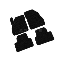 Car textile mats black OPEL ZAFIRA C (5v.)(2012-...) LUXE