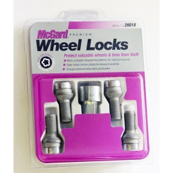 Locking wheel bolt 15x1.5x27mm sphere (MCGARD) 28018SU