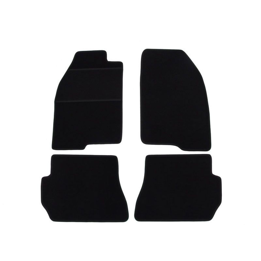 Car textile mats black FORD FUSION (2002-2004) ELEGANT