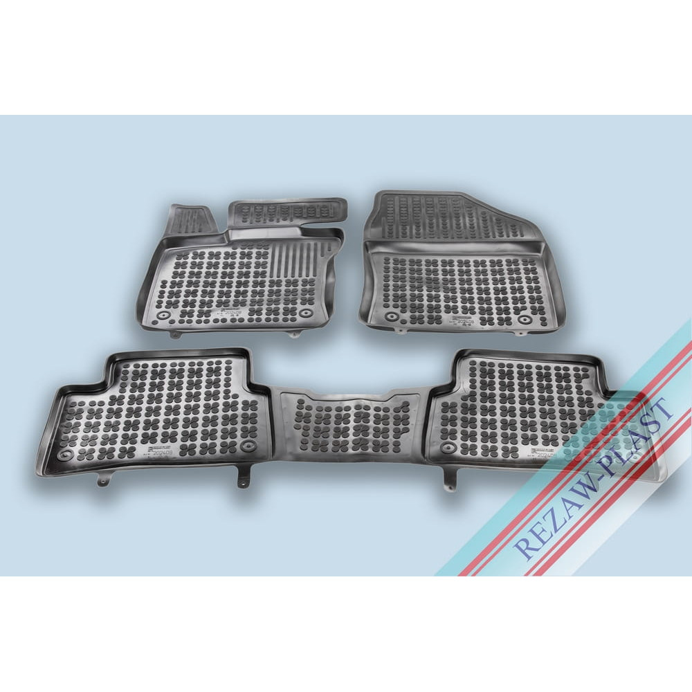 Car rubber floor mats black LEXUS UX (2019-...) 202409