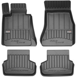 Car rubber floor mats black BMW 5 G30/G31 (2017-...) 3D FROGUM