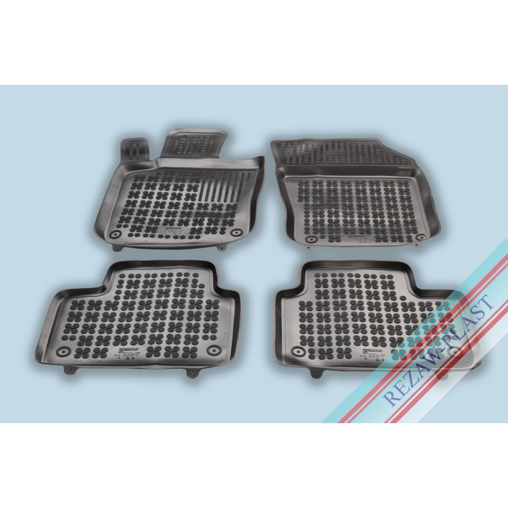 Car rubber floor mats black VOLVO V60 II (2018-...) 200417