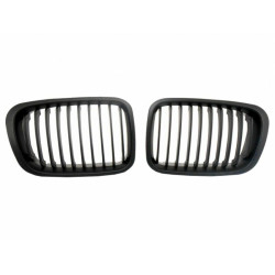 Parrillas delanteras negras mate BMW 3 E46 Pre-facelift Negro Mate (1998-2001)
